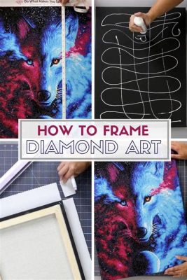 How do you frame diamond art, and why does it feel like solving a cosmic puzzle?